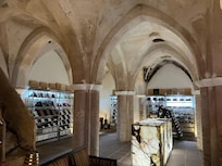 The wine cellar