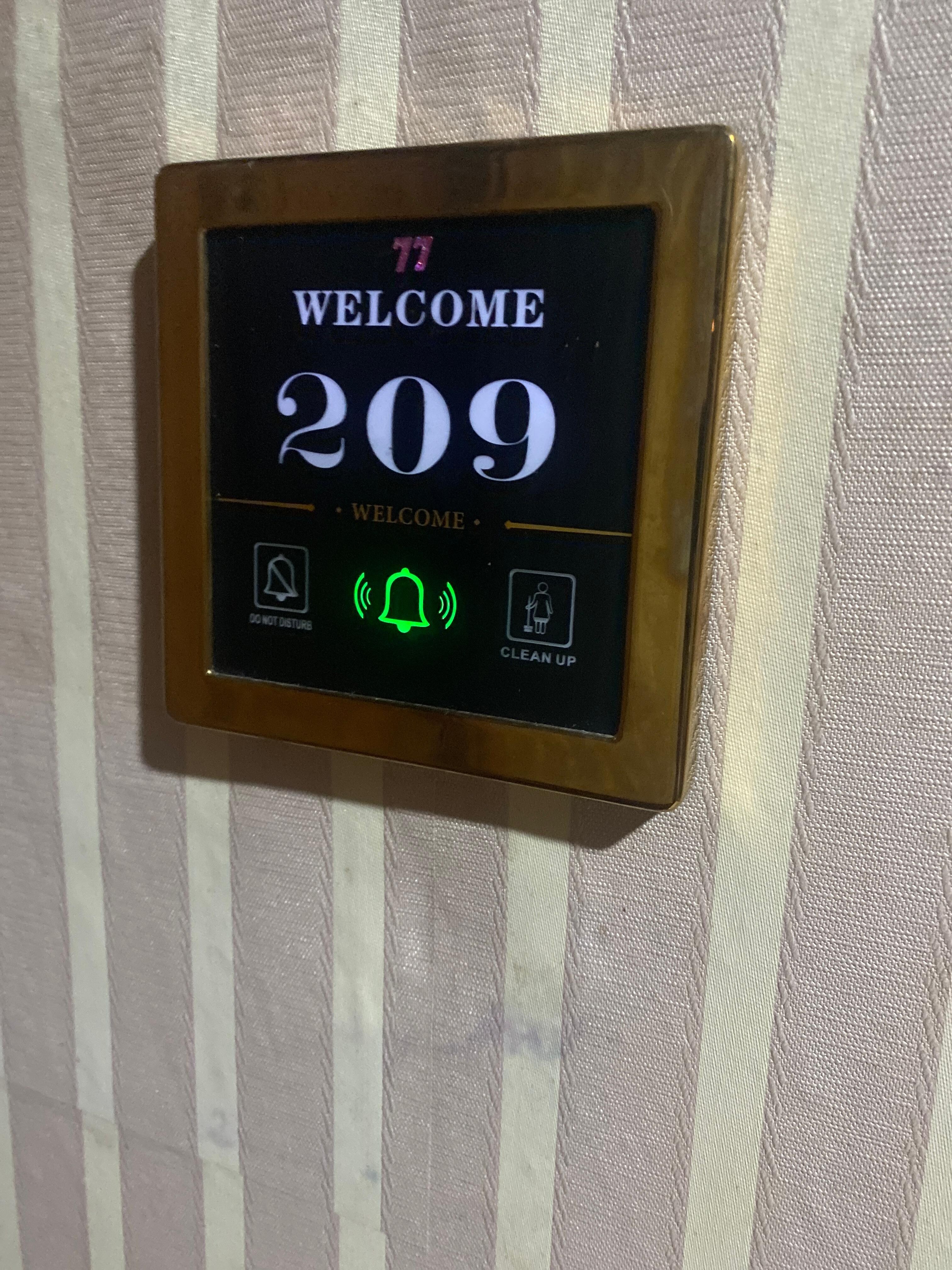 The room I stayed in