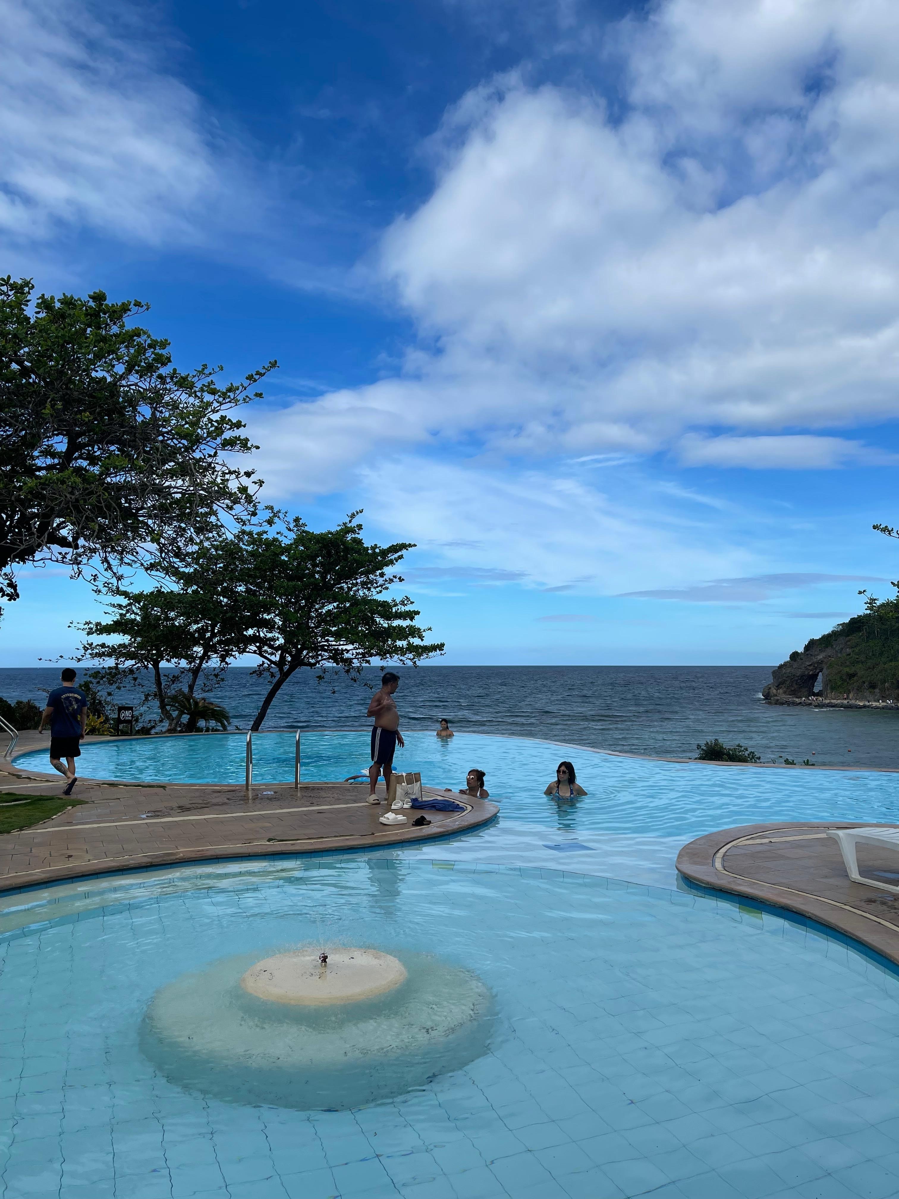 This is view from their private beach 