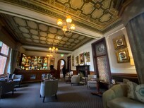 Lounge and bar area.