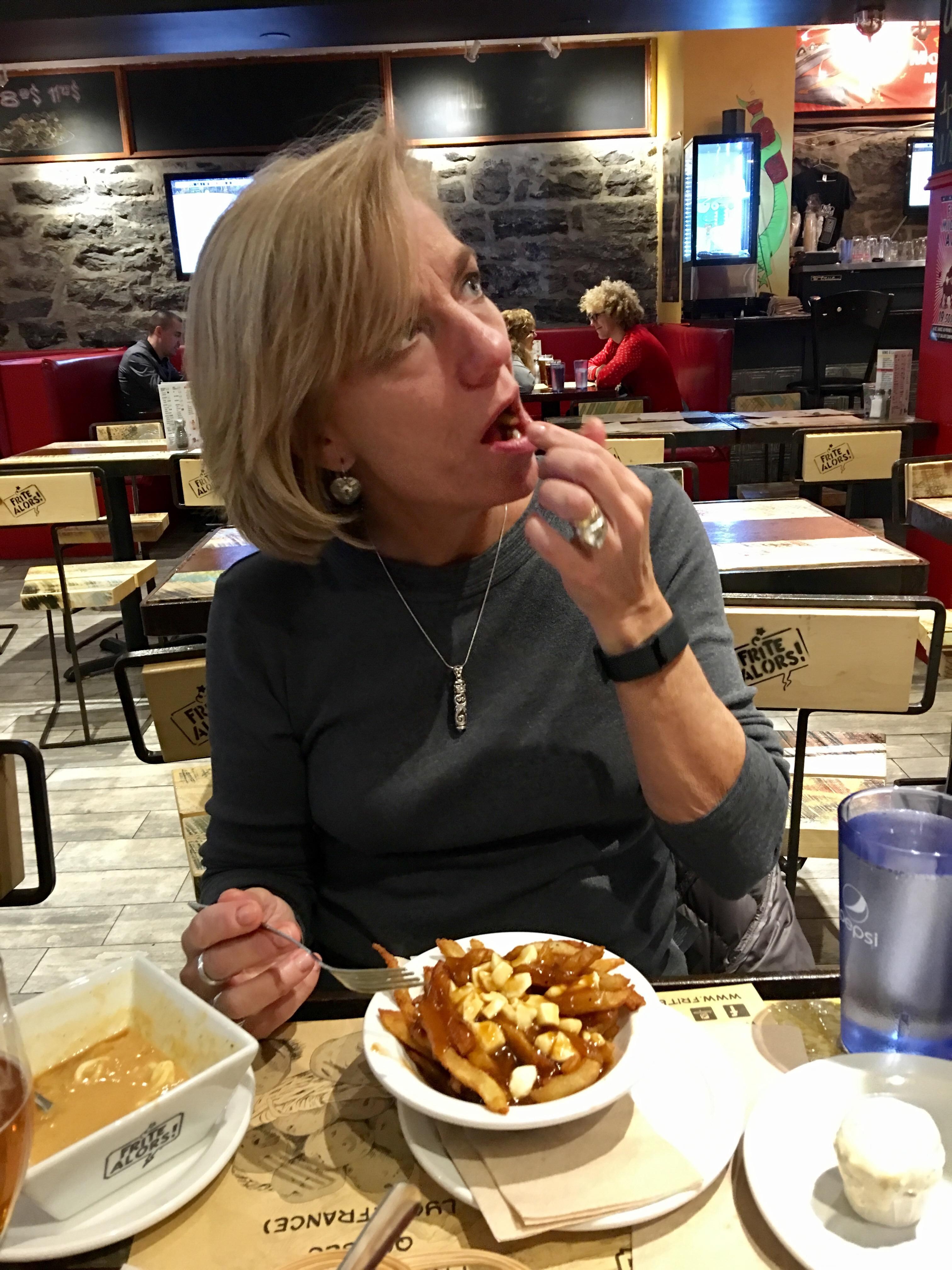 Must try poutine- fries w/ gravyalmost