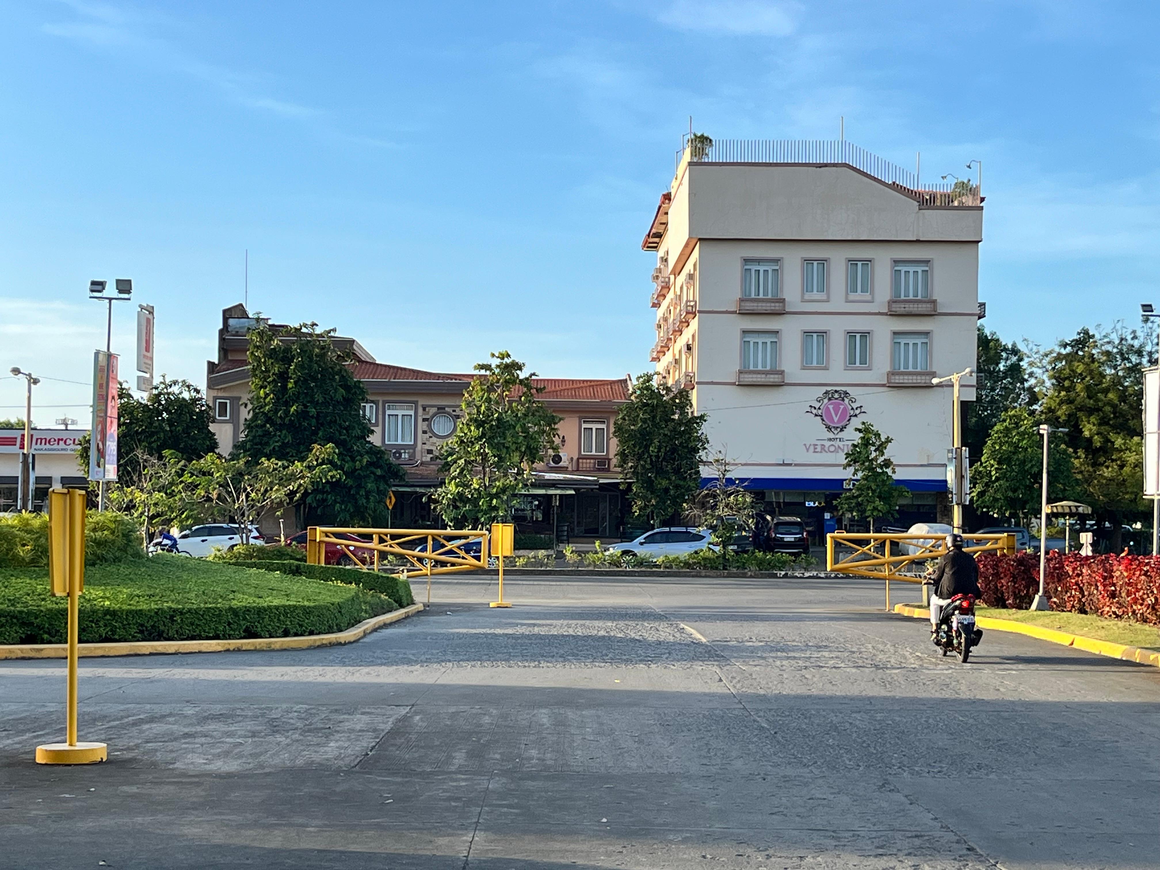 Hotel Veronica from across the street at Robinsons mall