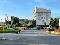 Hotel Veronica from across the street at Robinsons mall