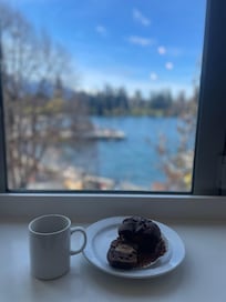 The view from the kitchen
