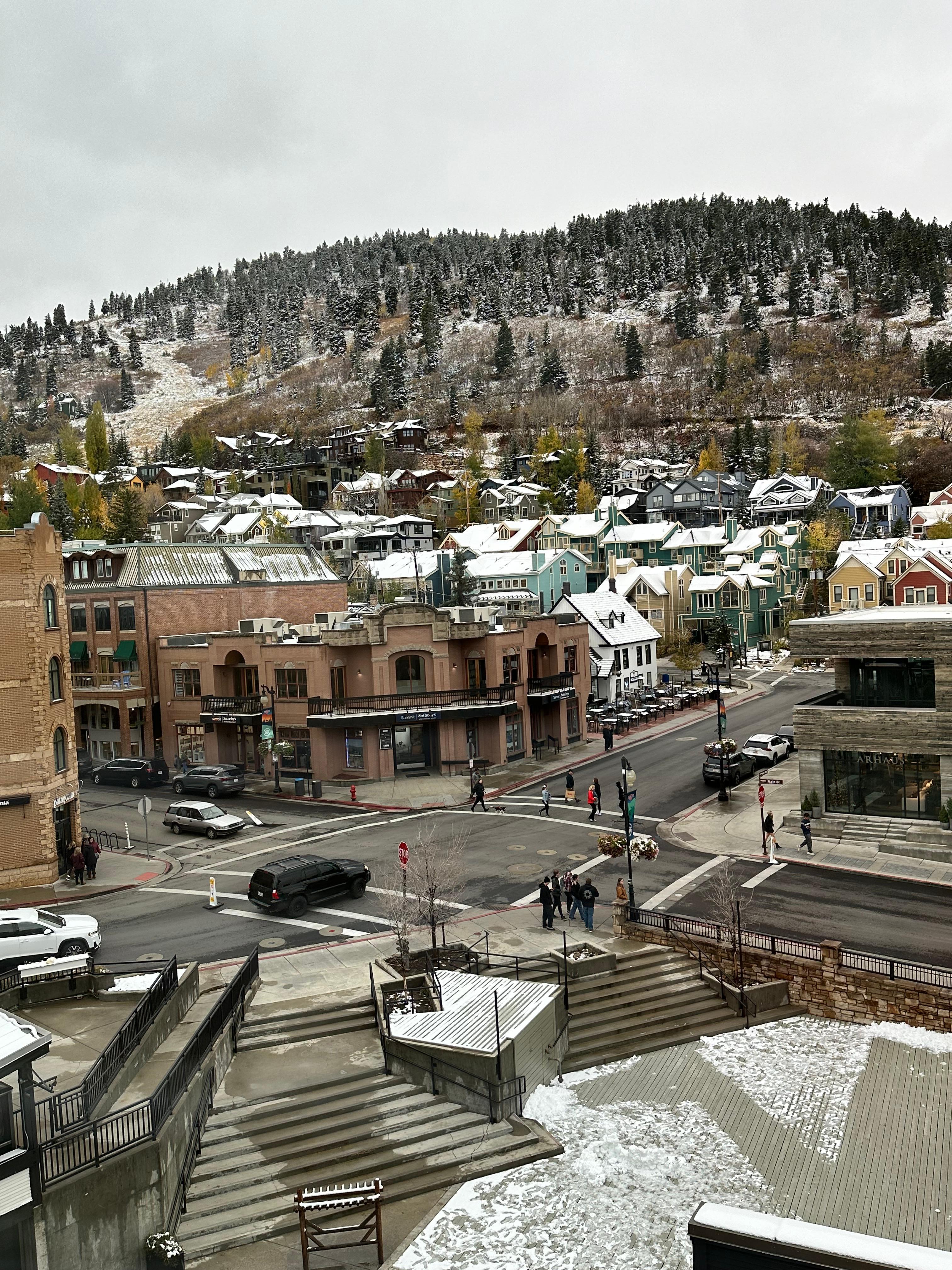 View of Main St. From our suite.