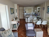 Living room dining are and kitchen
