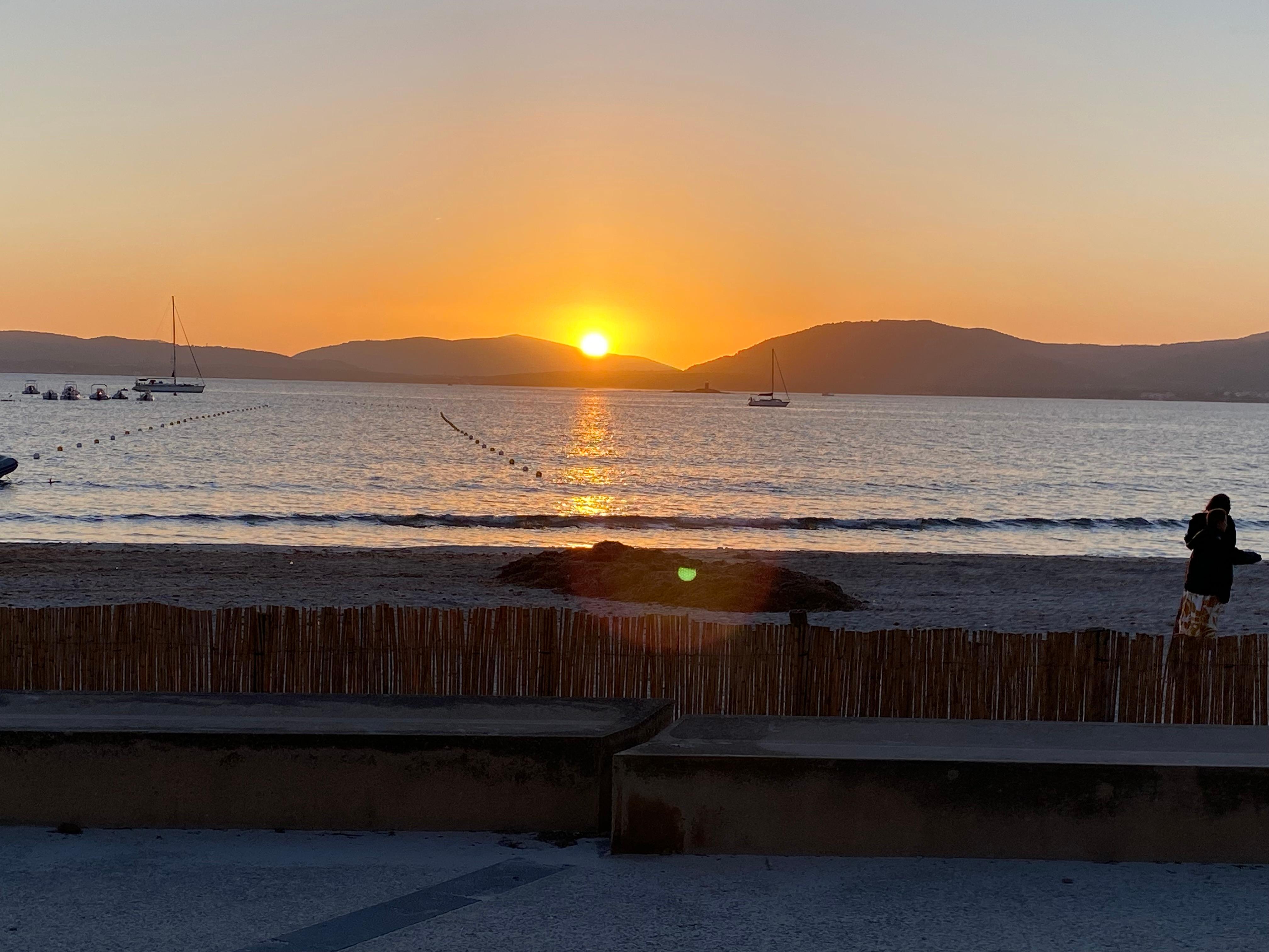 Sunset in Alghero 