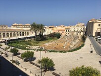 Vue de la chambre le temple d’Apolon