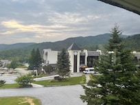 One side of the resort