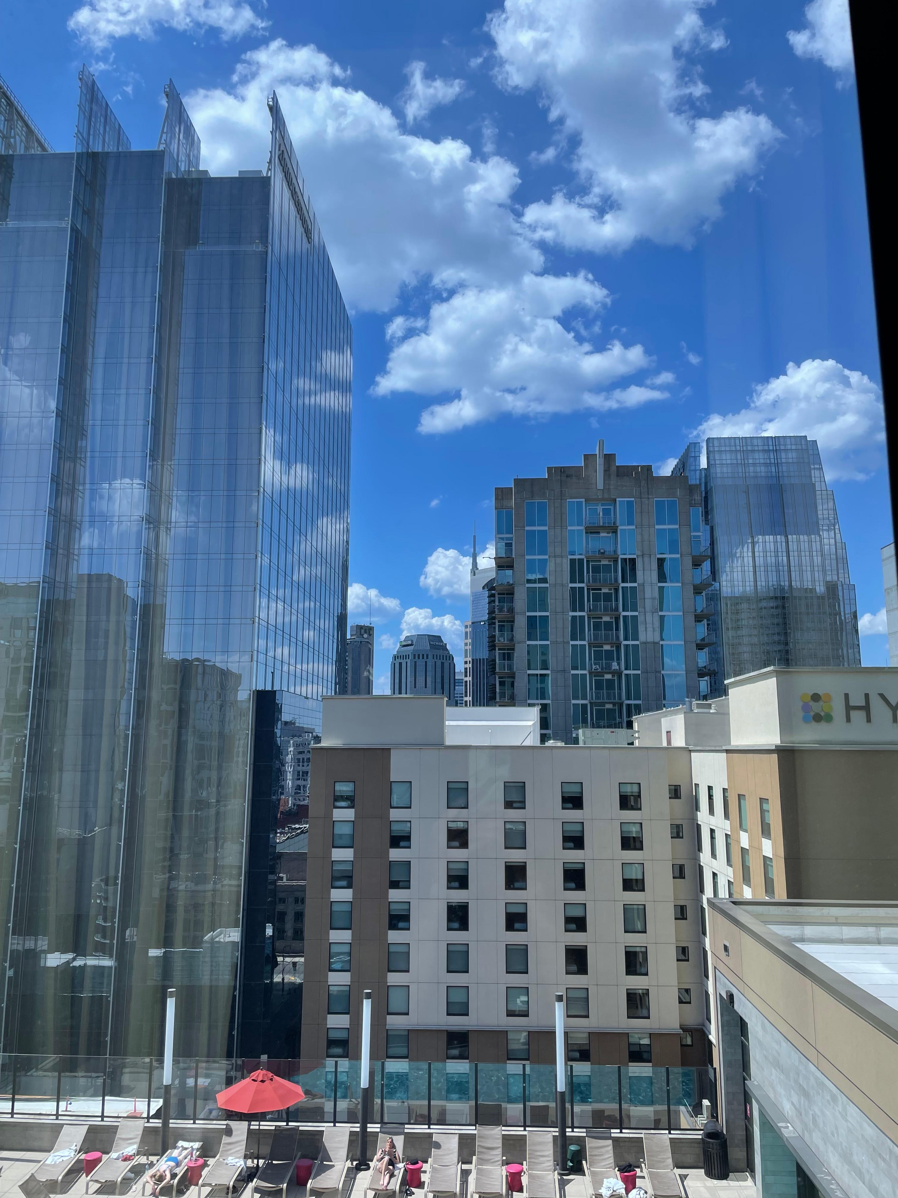 View from our room 