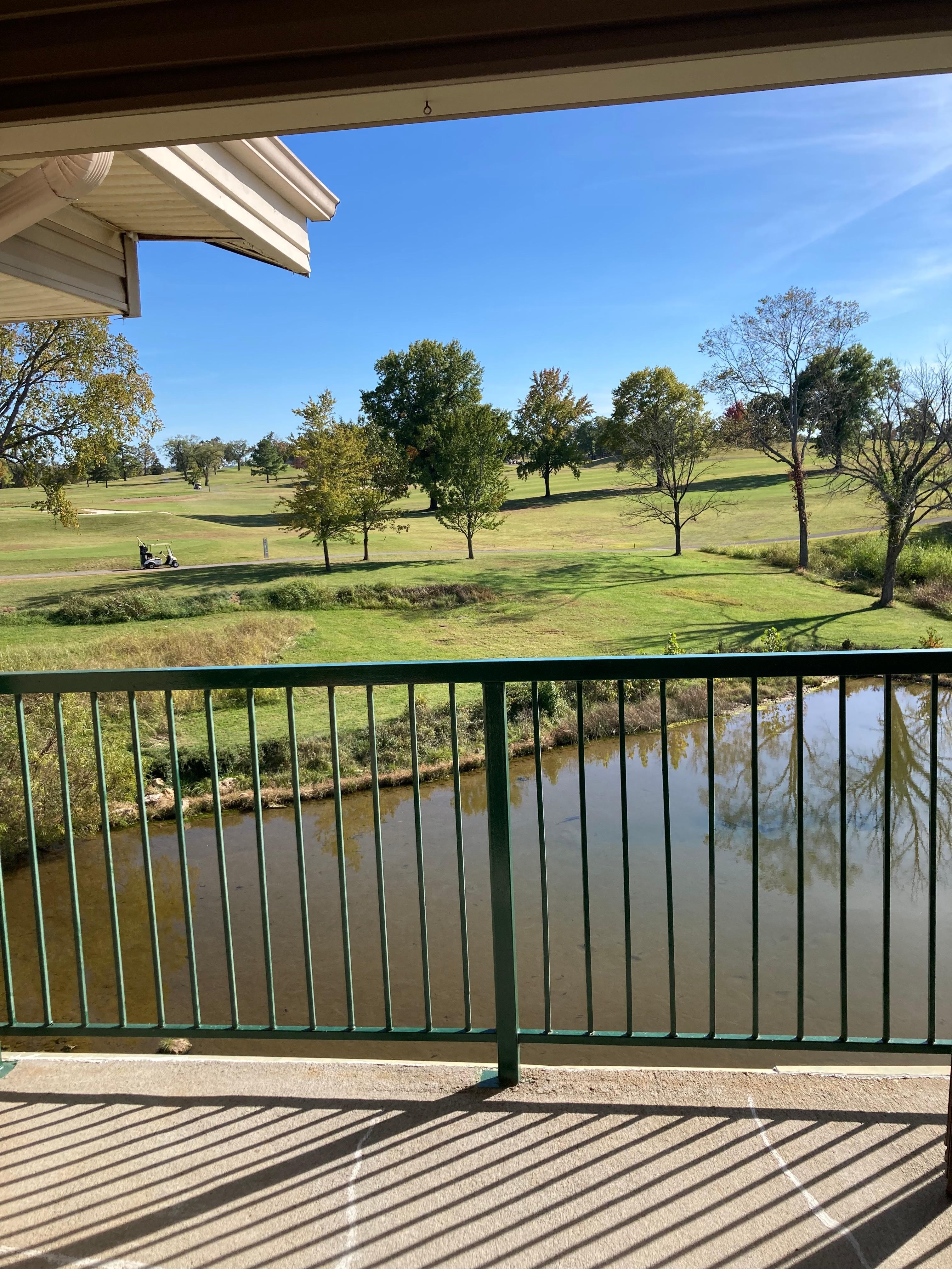 View from our balcony.