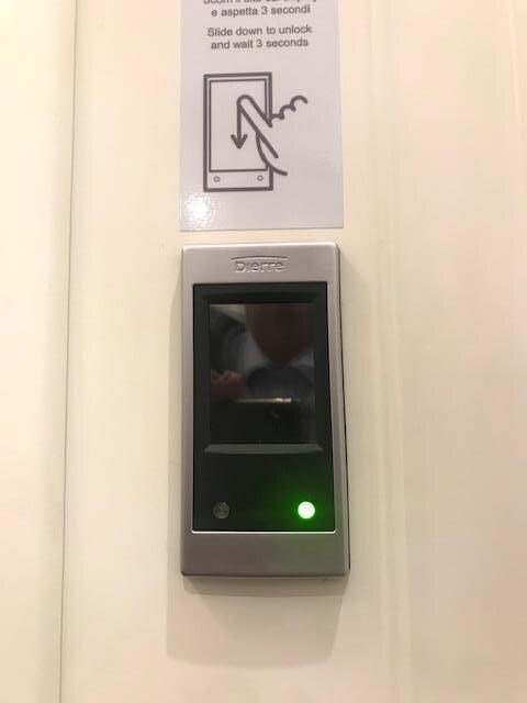 the electronically controlled door