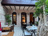 Depuis la salle de petit déjeuner