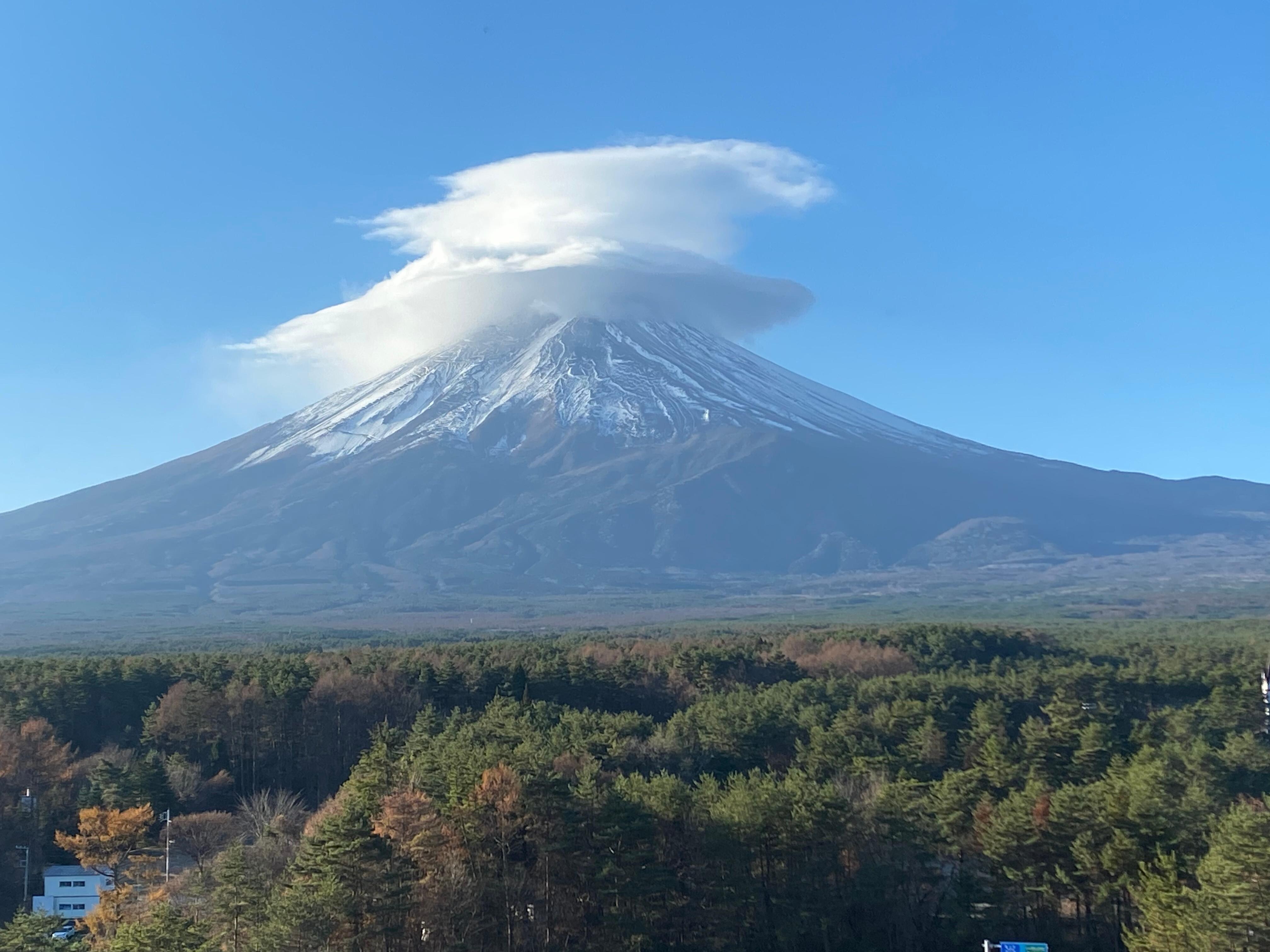 早晨的富士山