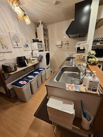 Kitchen with great recycling