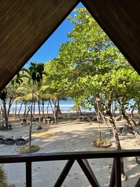 The morning view from Las Olas (our room)