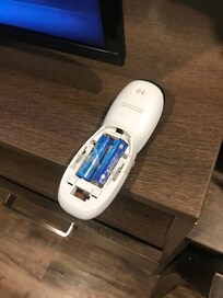 Remote missing battery cover