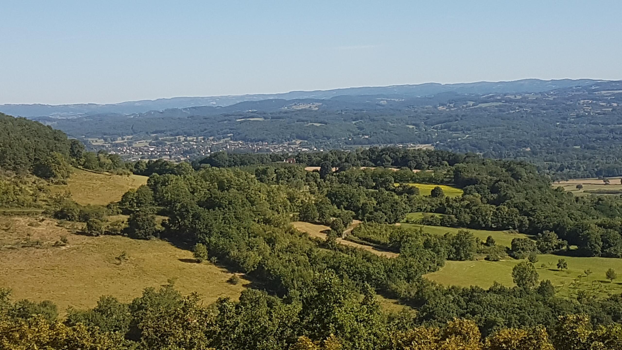 Superbe  vue de la chambre 