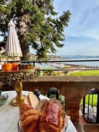 Breakfast with a view