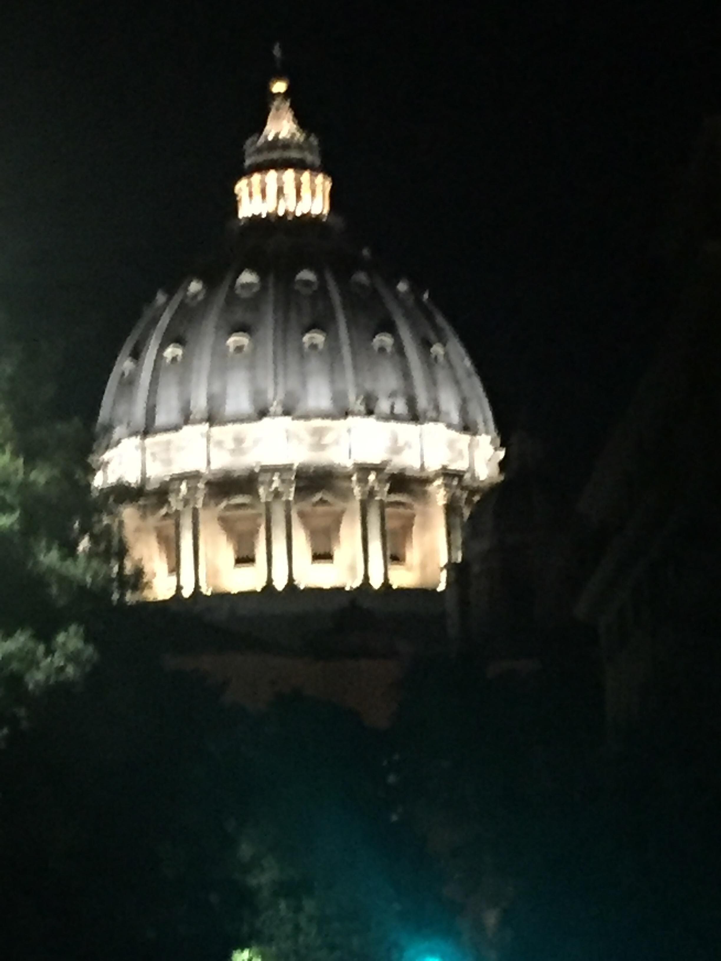 Taken in front of Hotel! St Peters Basillica