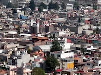 View on Toluca from a viewpoint
