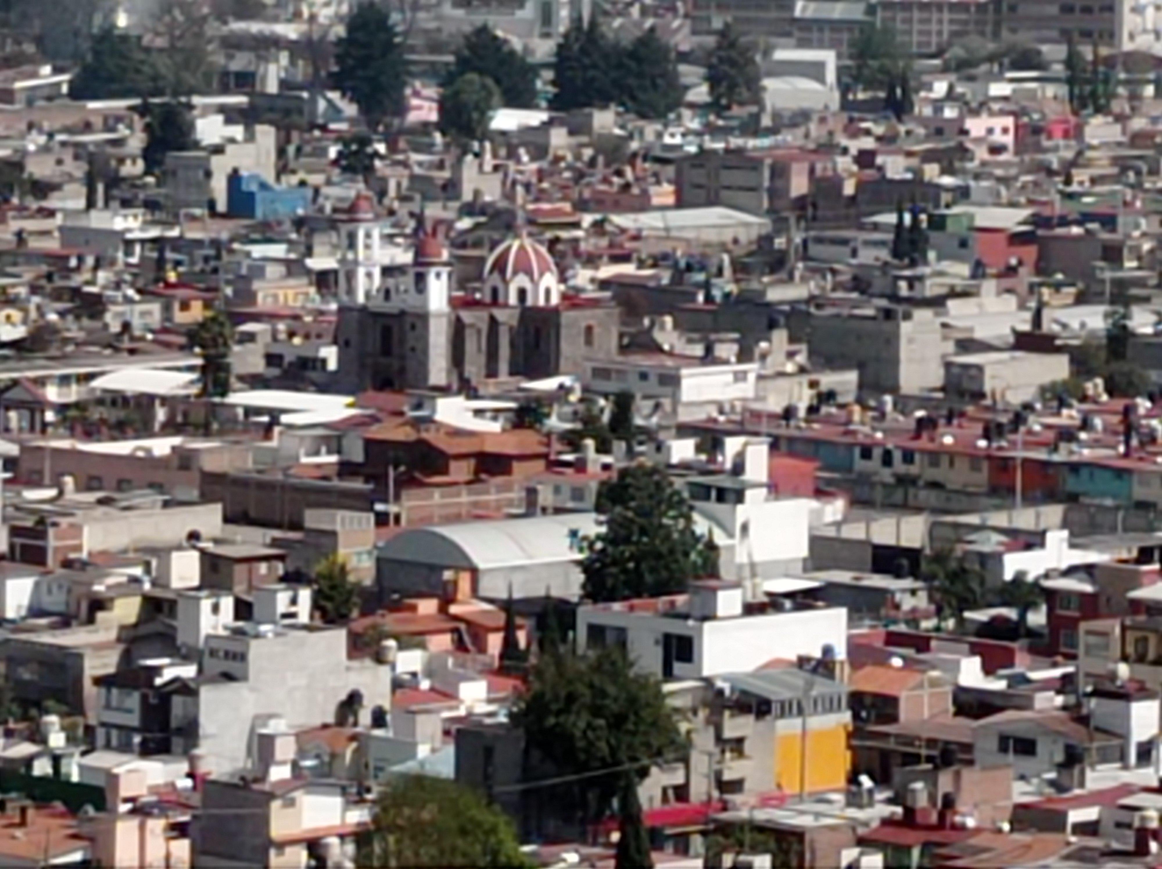 View on Toluca from a viewpoint