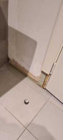 skirting in bathroom