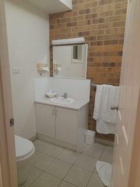 The toilet. Very spacious