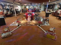 Bar dcoration for new year
