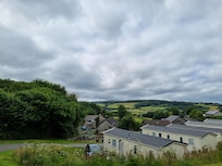 View from decking