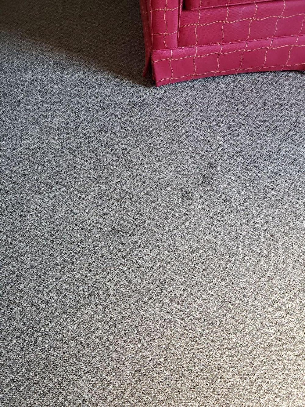 stained carpet