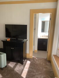 Blick ins Badezimmer