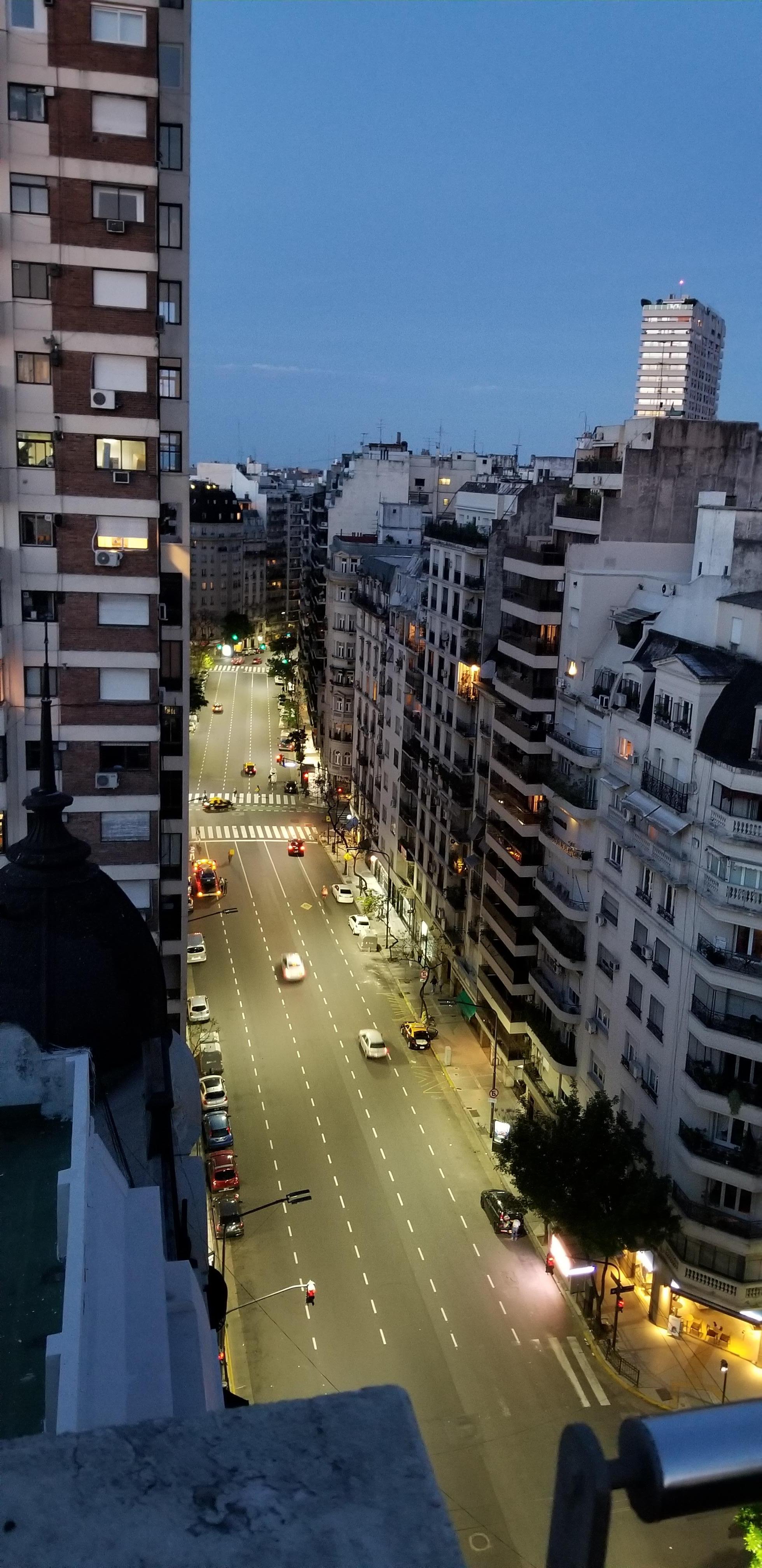 View from rooftop deck.