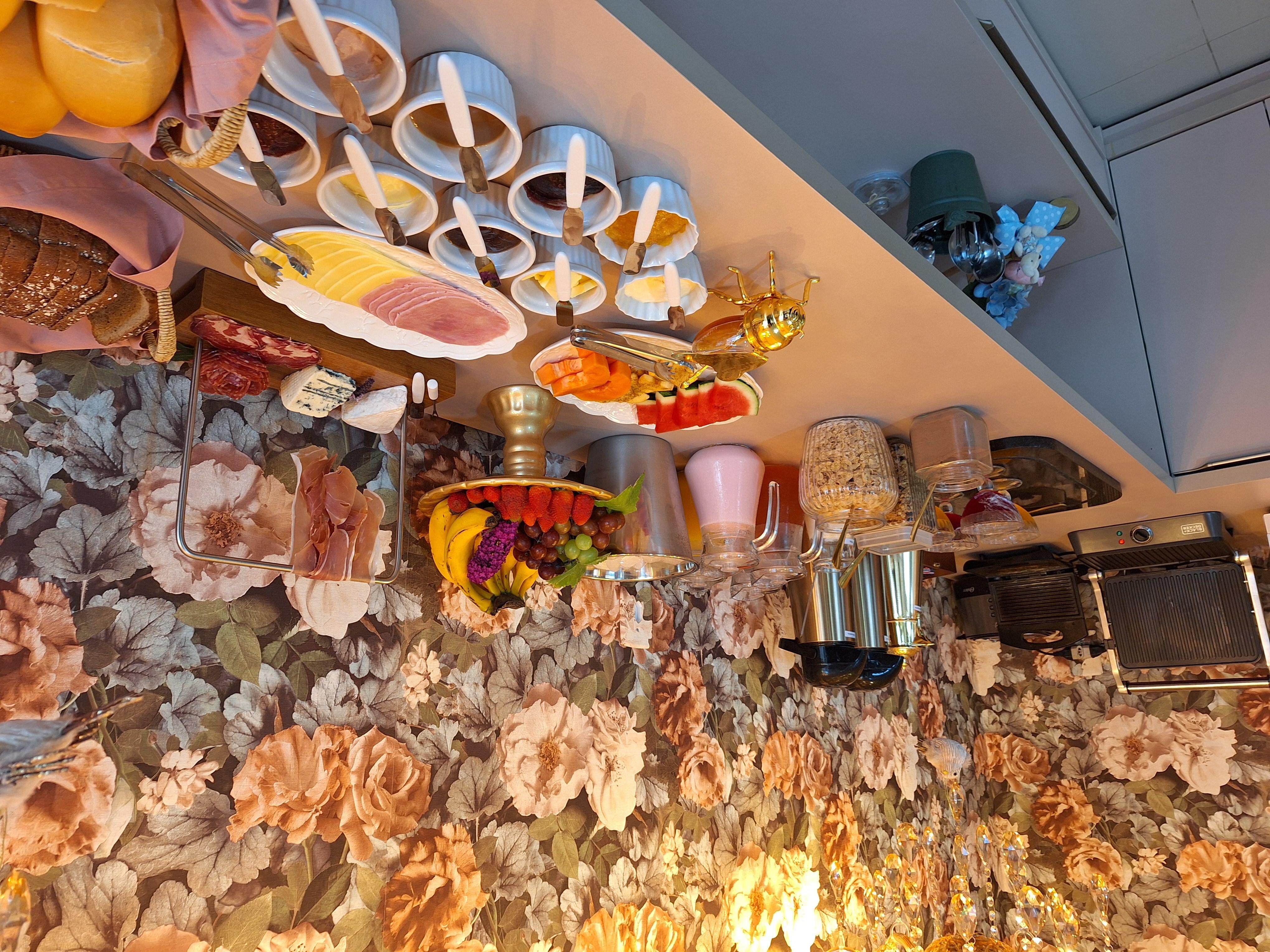 Mesa de café da manhã 