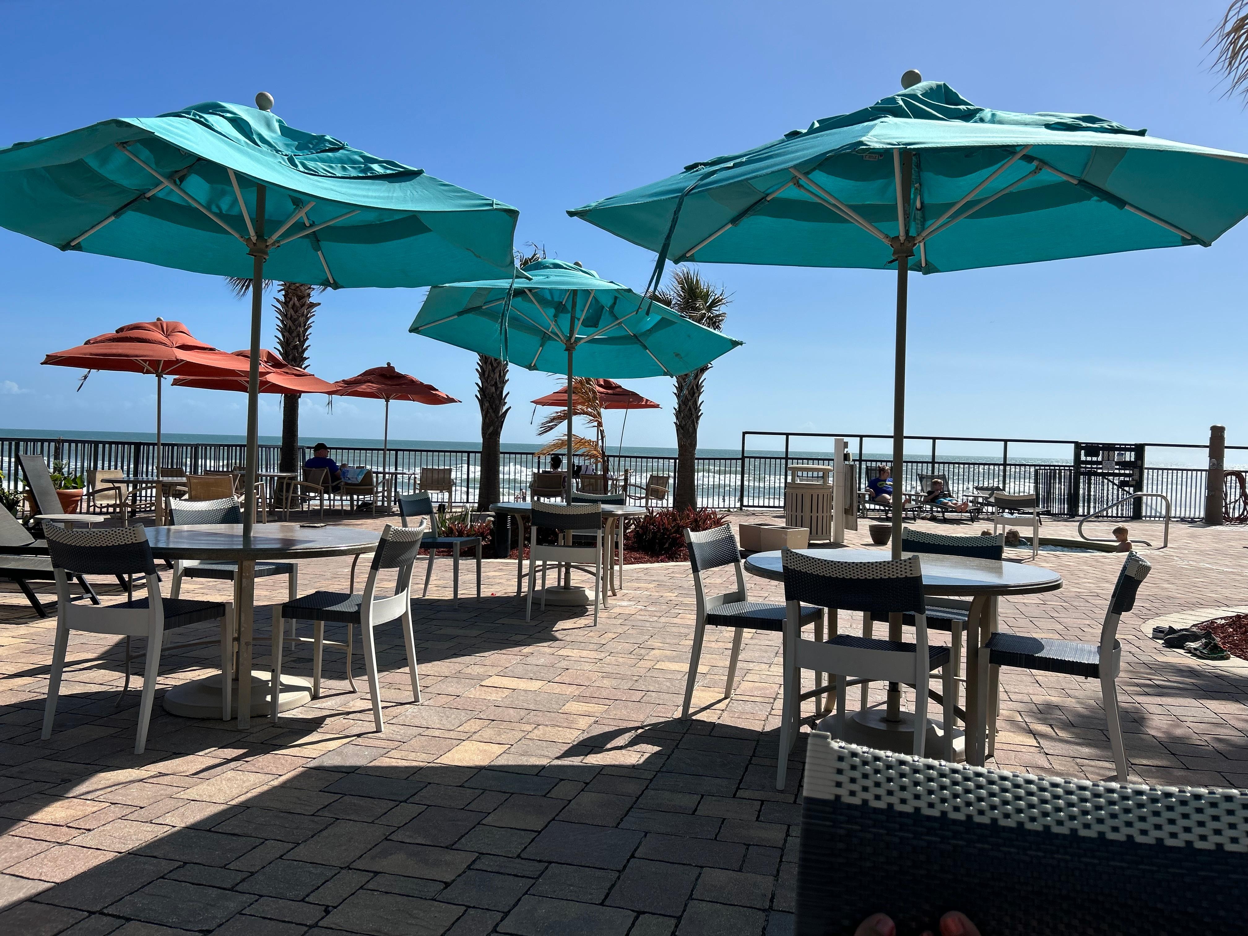 Pool deck