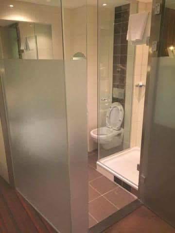 Unusual bathroom!