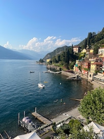 View from community balcony