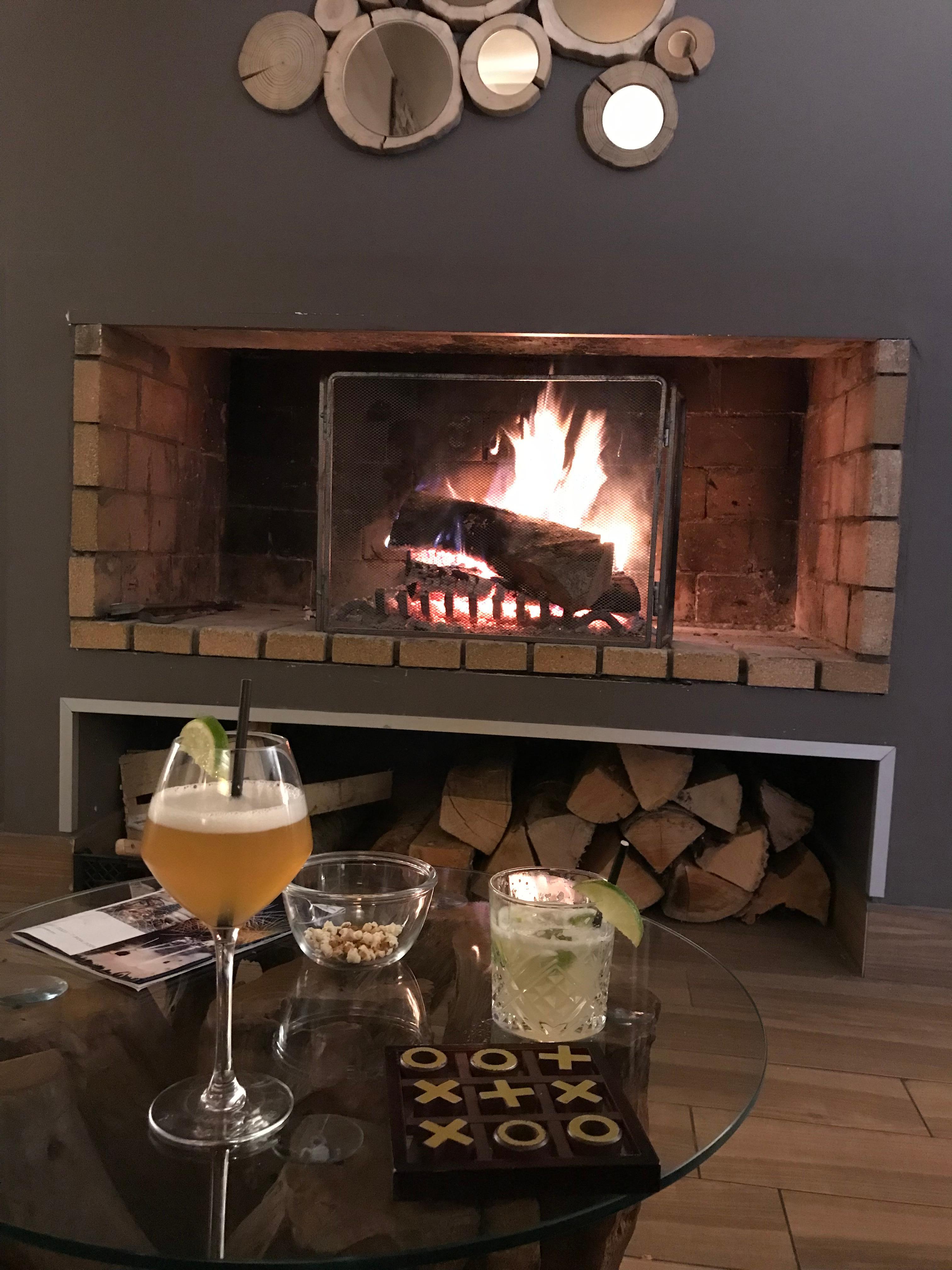 Cocktails & fire 