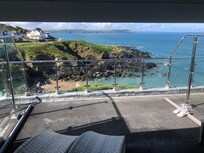 View from balcony door of room 5