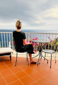 Terrace in room