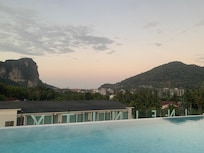 Piscine sur le toit