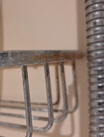 Soap basket in shower