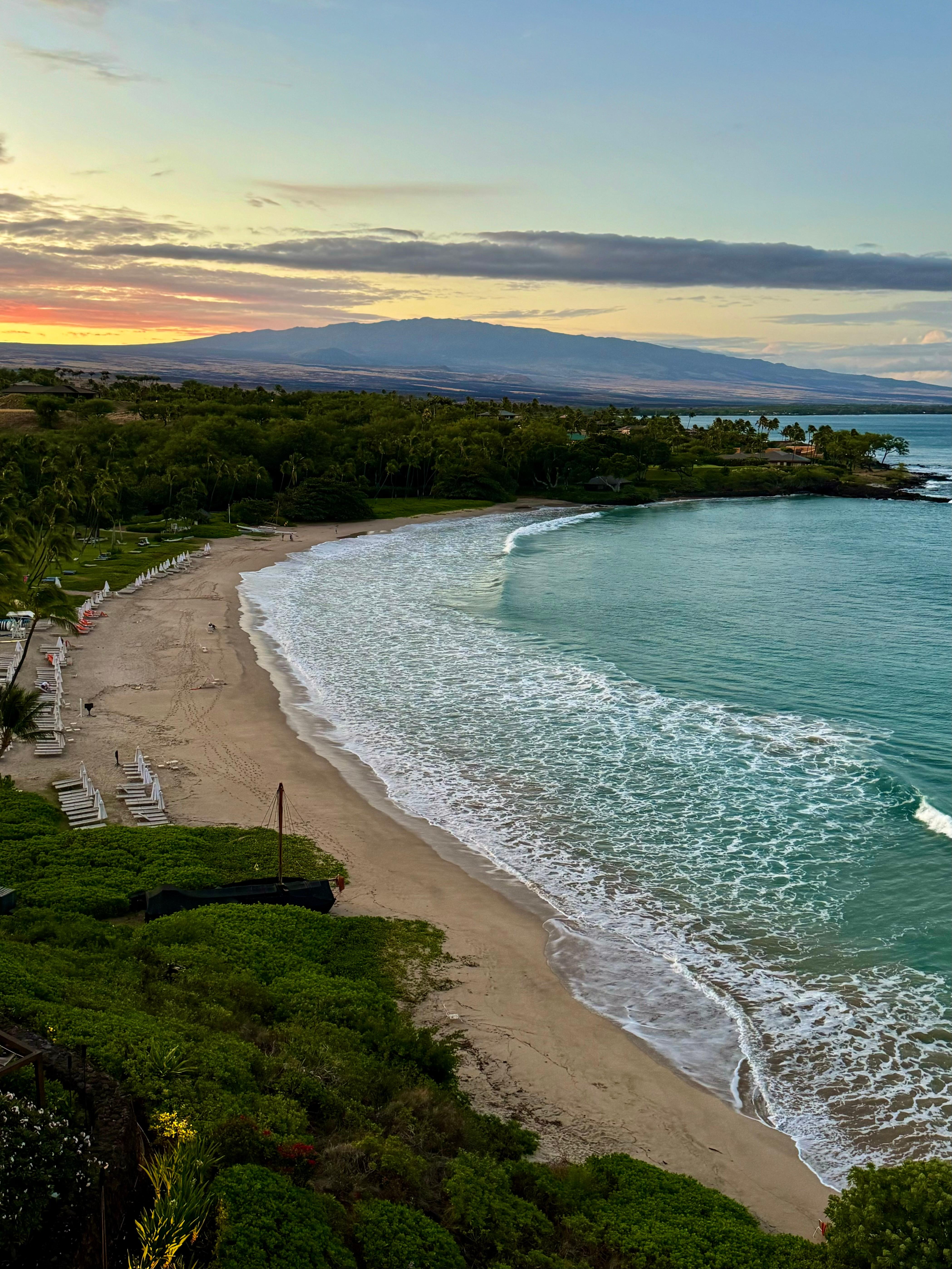 Mauna Kea beach is pristine and typically calm. 
