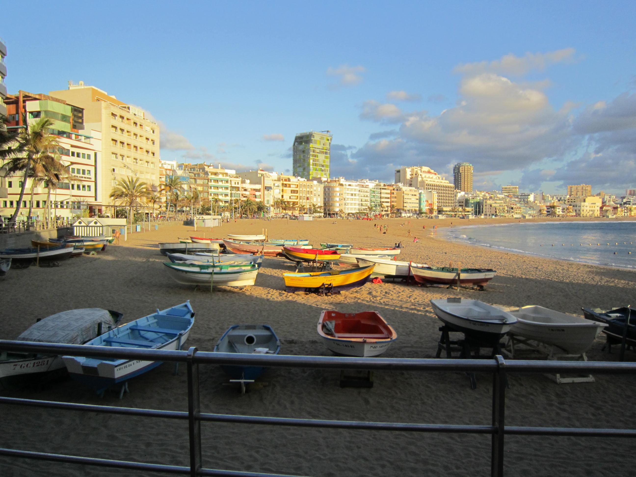 Playa de las Canteras.