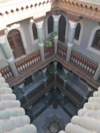 Vue intérieure depuis la terrasse