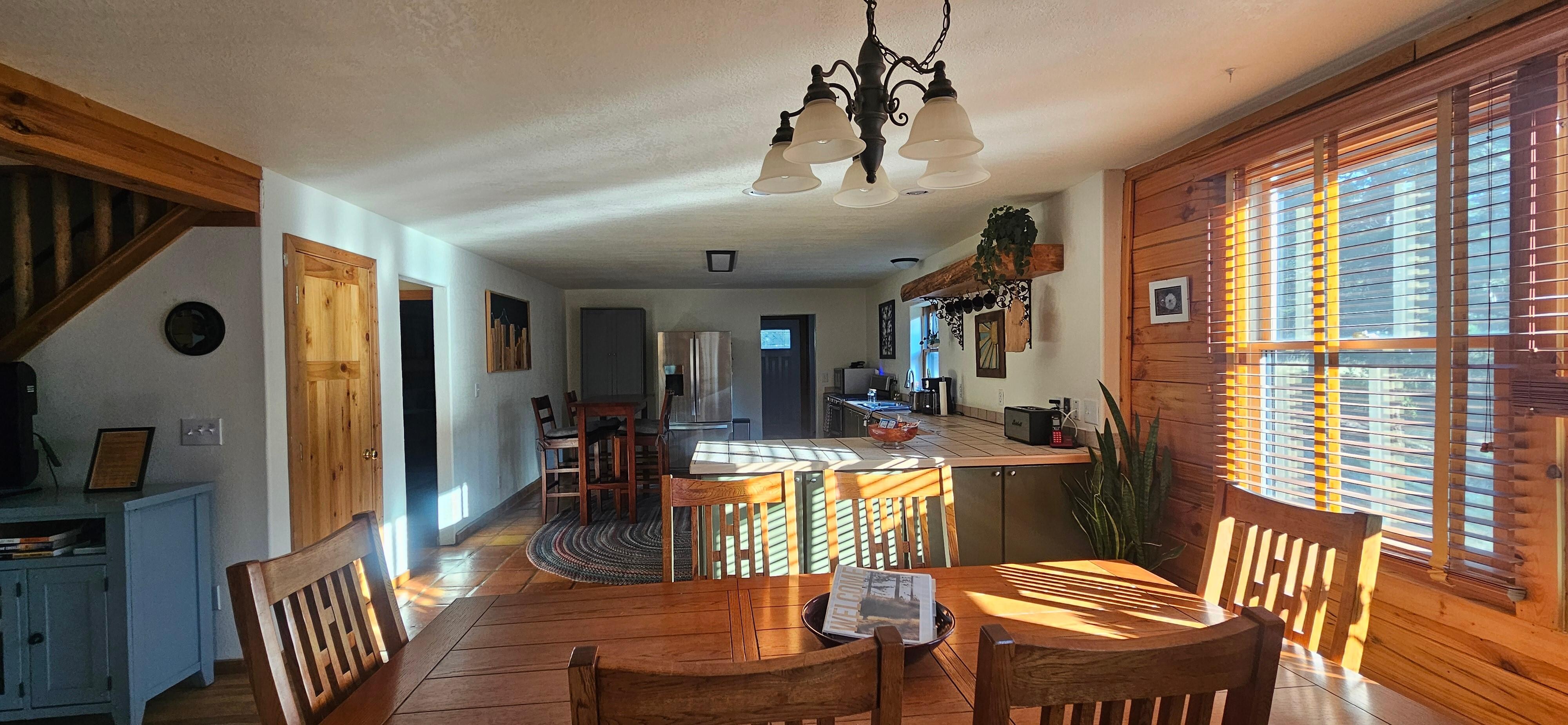 View from side doors 