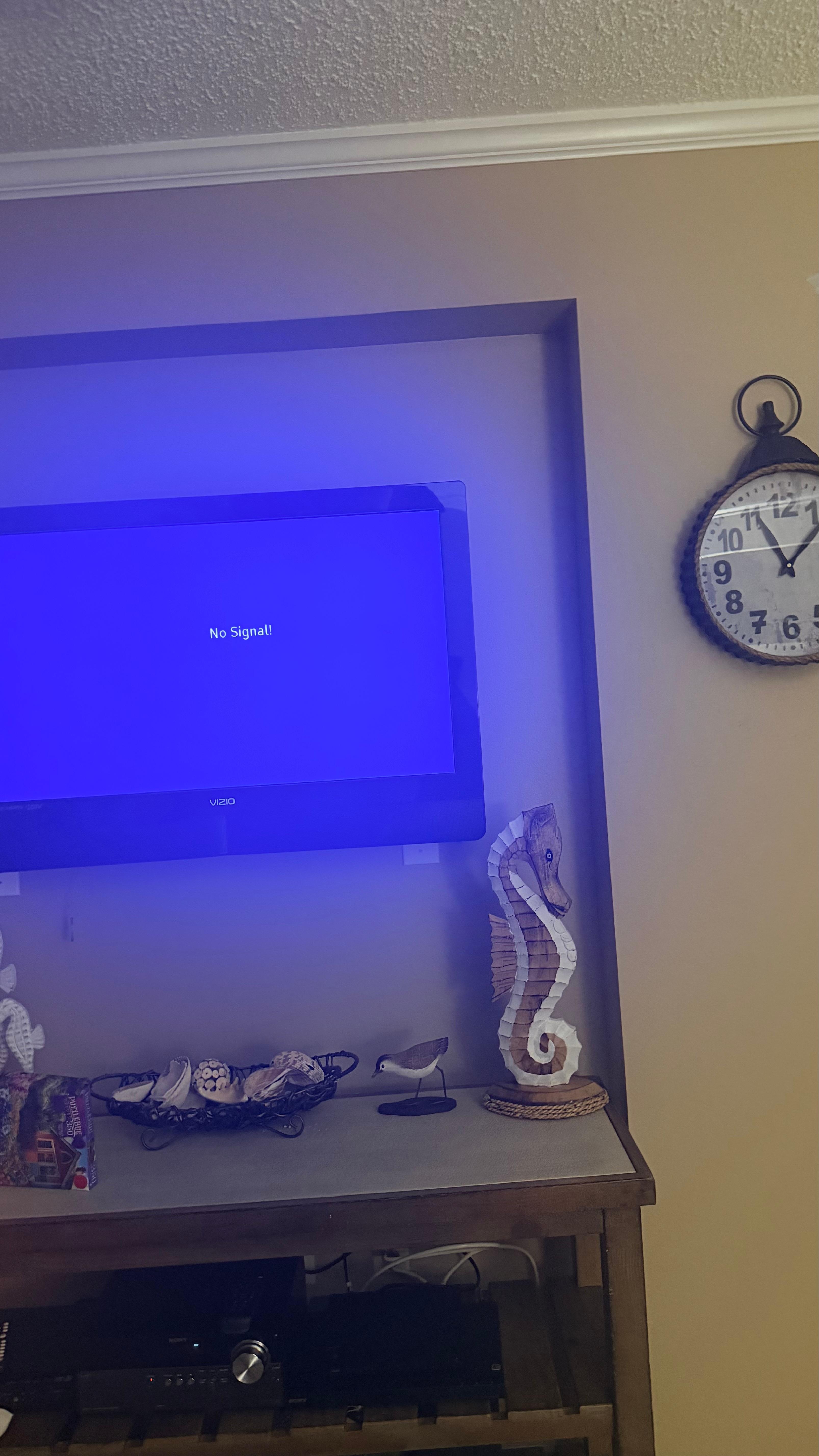 Tv stopped working every night. Someone came to reset it and it stopped again