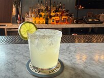 Margarita at the bar