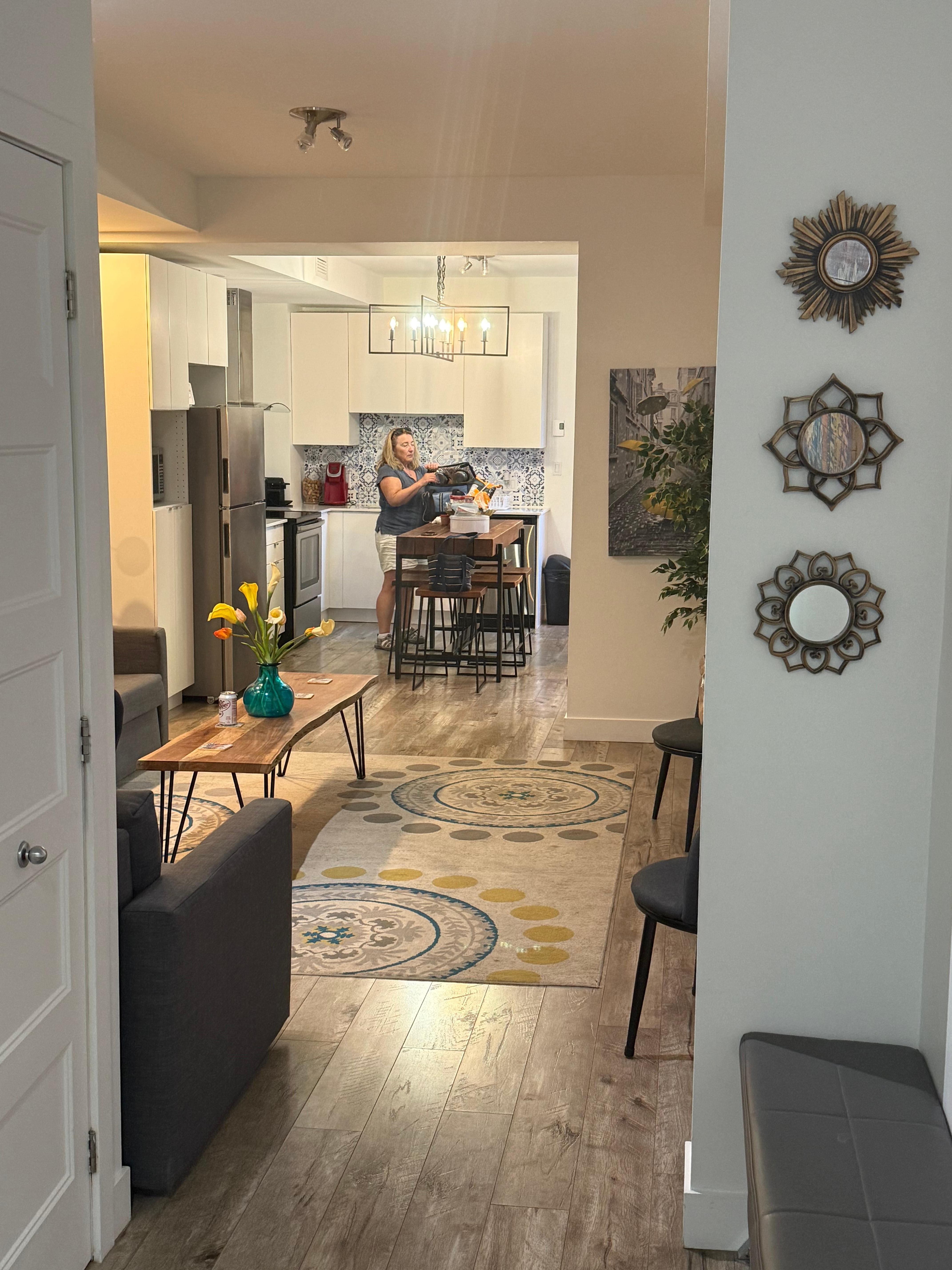 nice and clean when we arrived. 