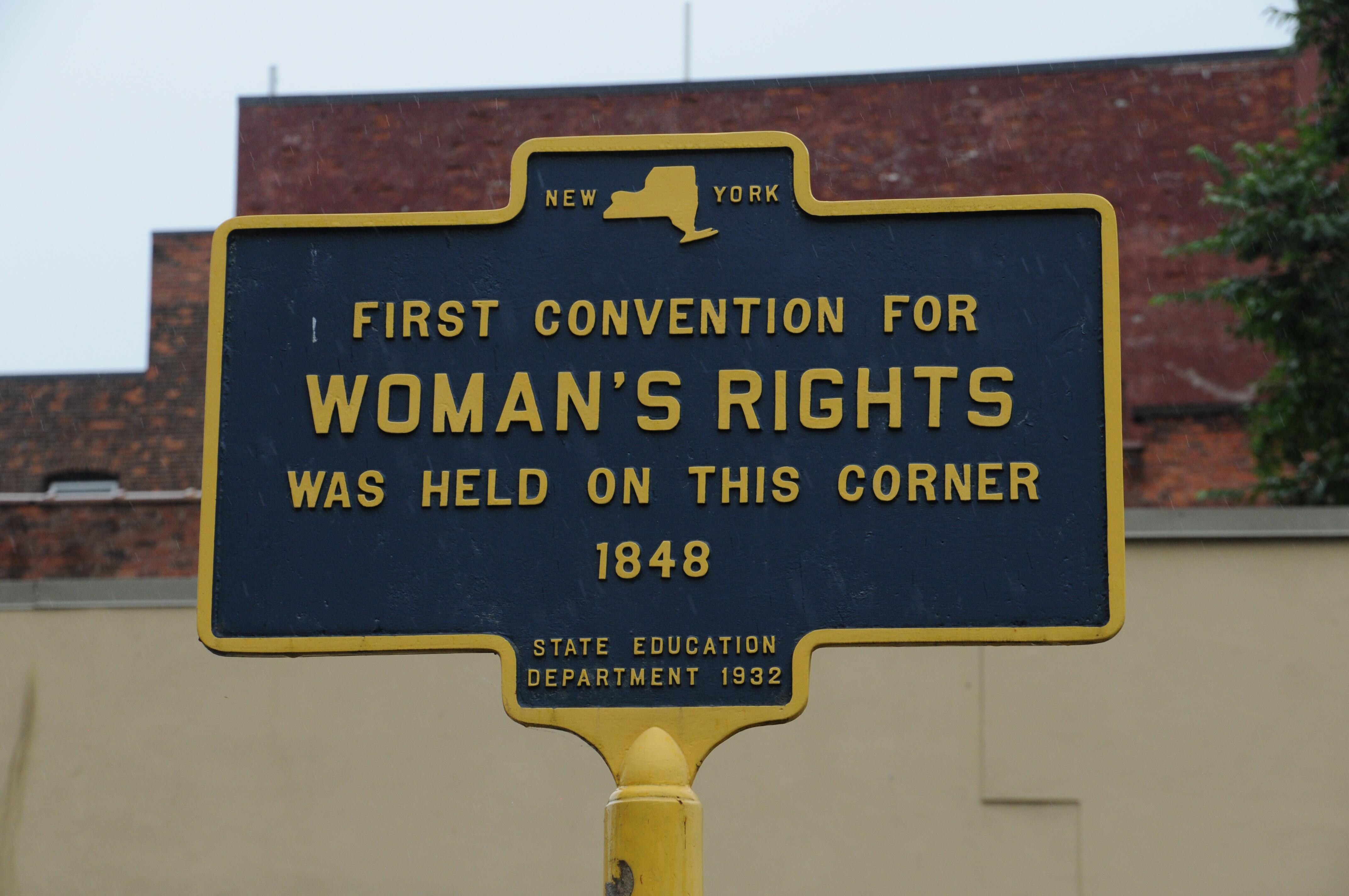 The Women's Rights museum is the reason to be in Seneca Falls. 